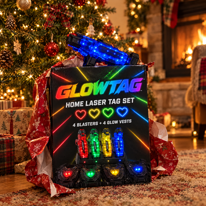 GlowTag box under the Christmas tree