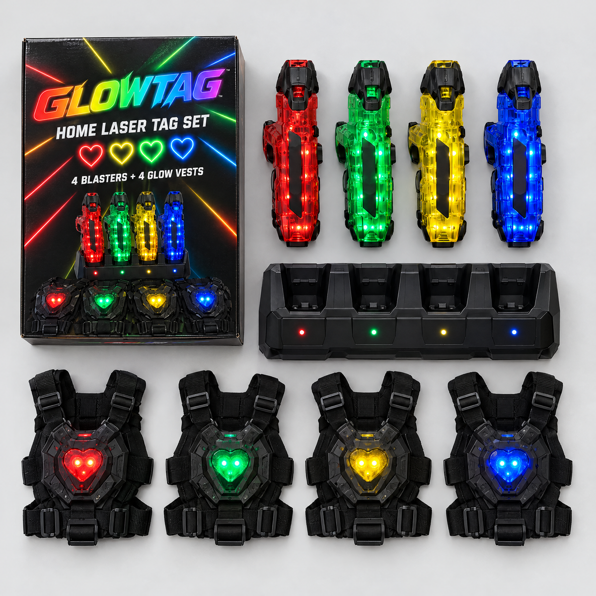 Everything in the GlowTag box